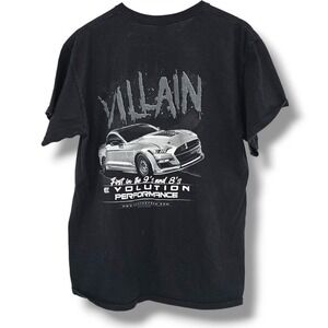 Gildan‎ Evolution Performance Villain Car Graphic T-Shirt Mens Large